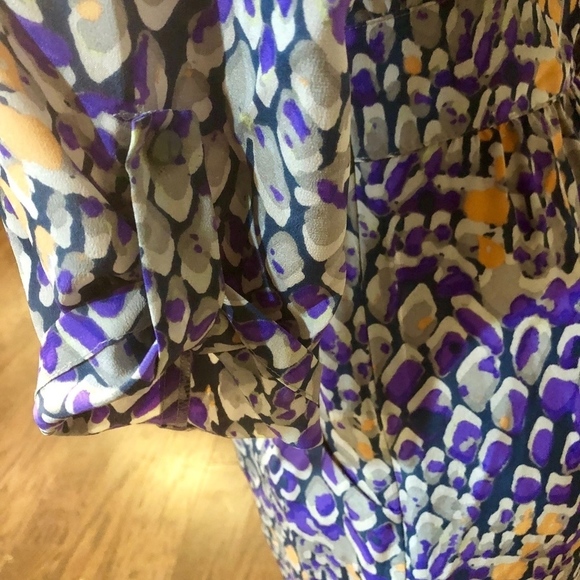 Presley Skye Silk Dress Reptile Print - Picture 5 of 8